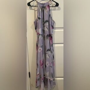 White House Black Market Halter Midi Dress